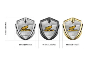 Honda Silikon Emblem Abzeichen Limitierter Stil Schicker Look
